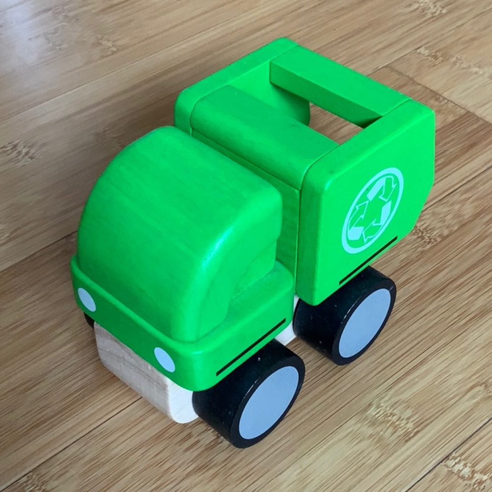 Plan Toys Large Wooden Recycle Truck